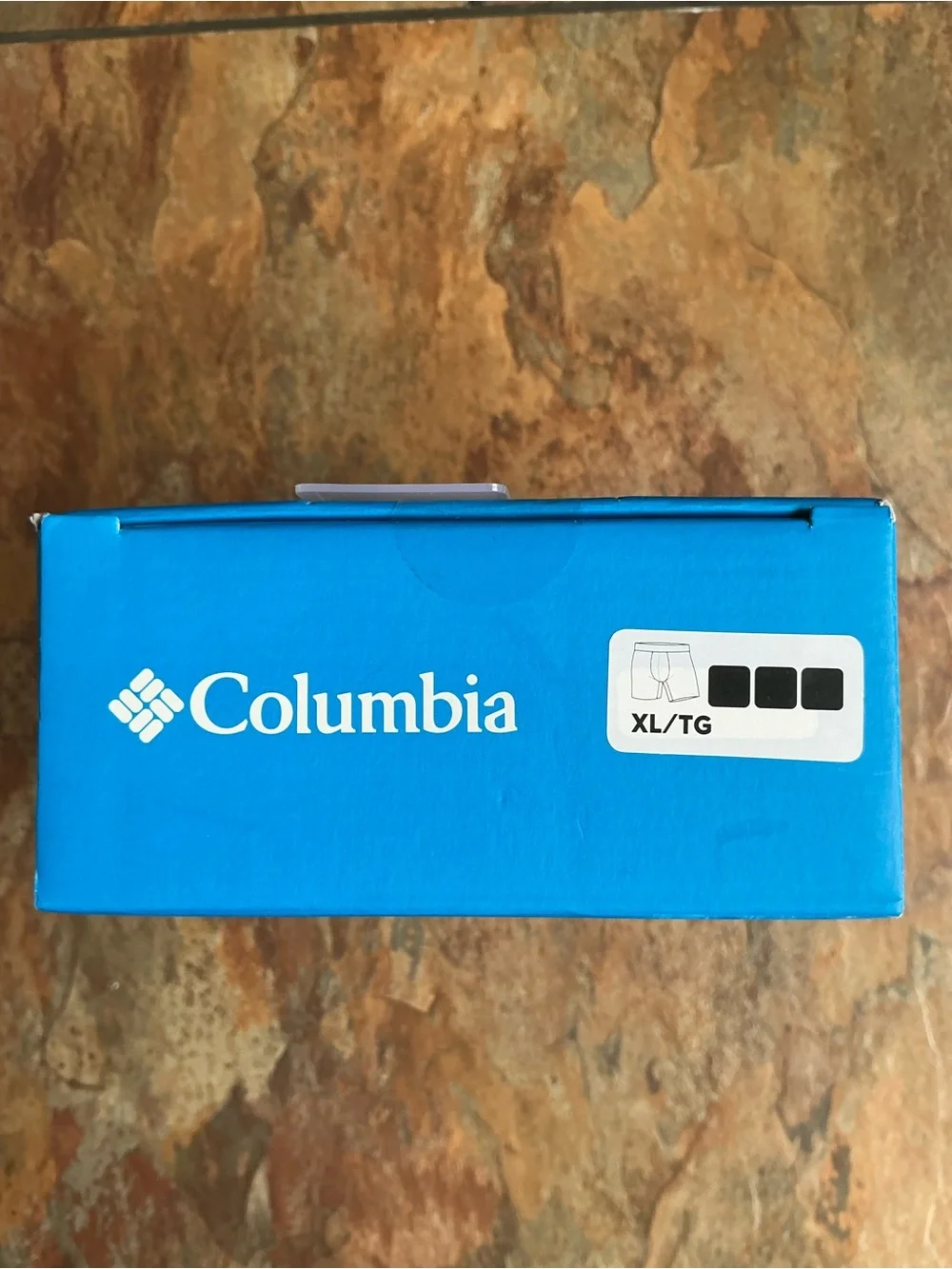 Columbia branded boxer